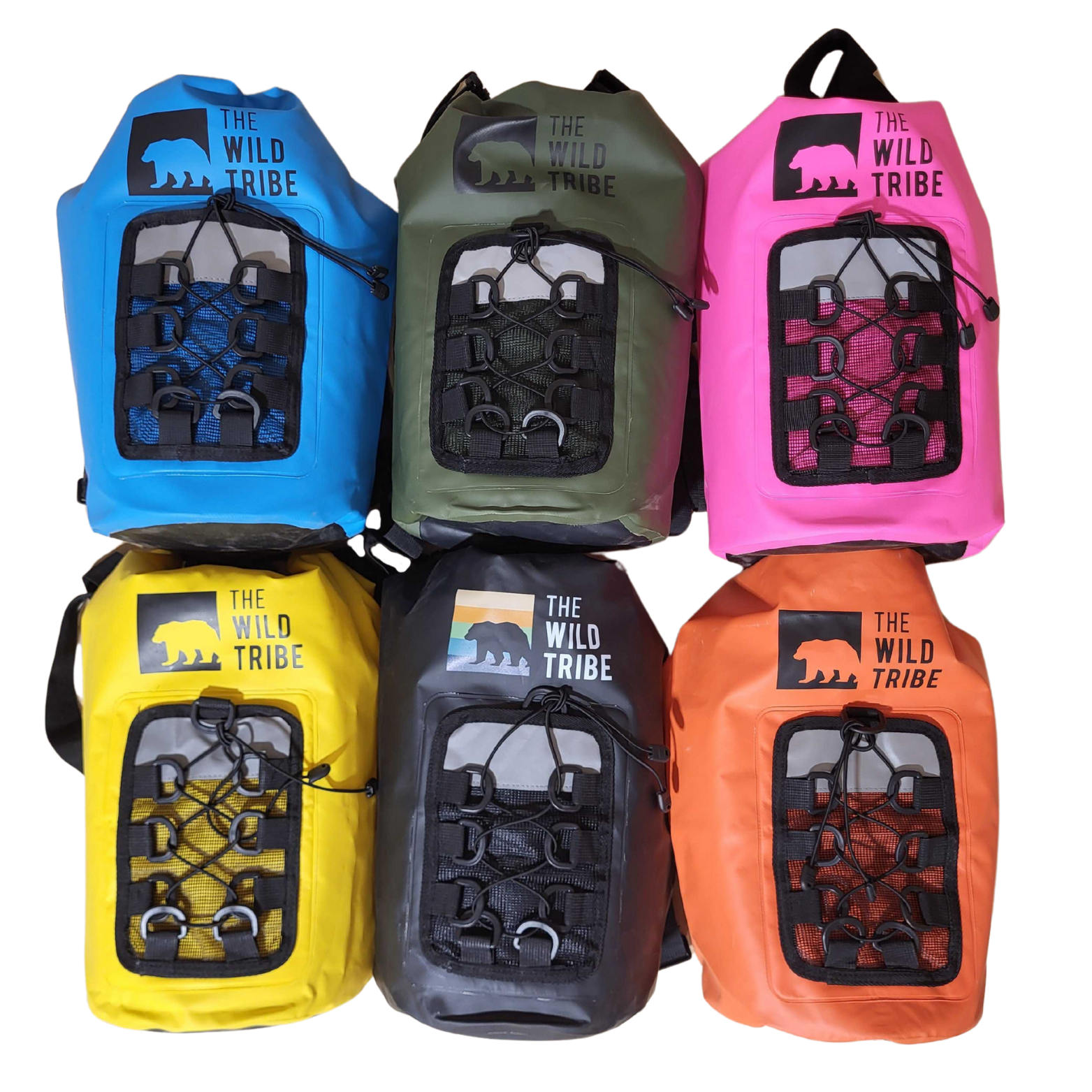 Sac Étanche 10L VIDSTW - Dry Bag Translucide Pour Kayak, Plage, Randonnée - Bandoulière Incluse