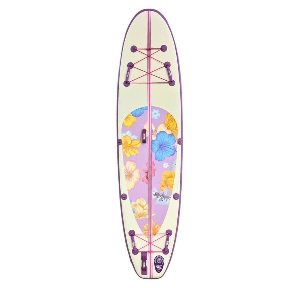 Hana Mauve: Paddleboard Gonflable 10'6" Haut de Gamme Édition Kawela - Quebec SUP