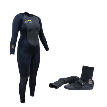 Ensemble Wetsuit & Bottes - Femme