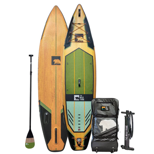 Sequoia 11' Green: Premium 11 Feet Inflatable Paddleboard With Large Weight Capacity (2024)