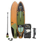 Sequoia 11' Green: Premium 11 Feet Inflatable Paddleboard With Large Weight Capacity (2024)