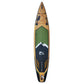 Athabasca S 12'6 Vert Paddleboard Gonflable (Pagaie Hybride Carbone + Sac avec roues)