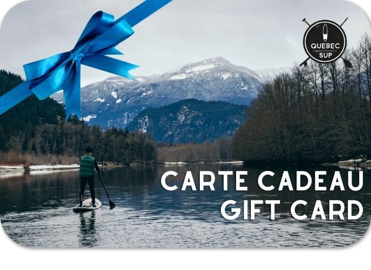 Carte Cadeau Quebec SUP