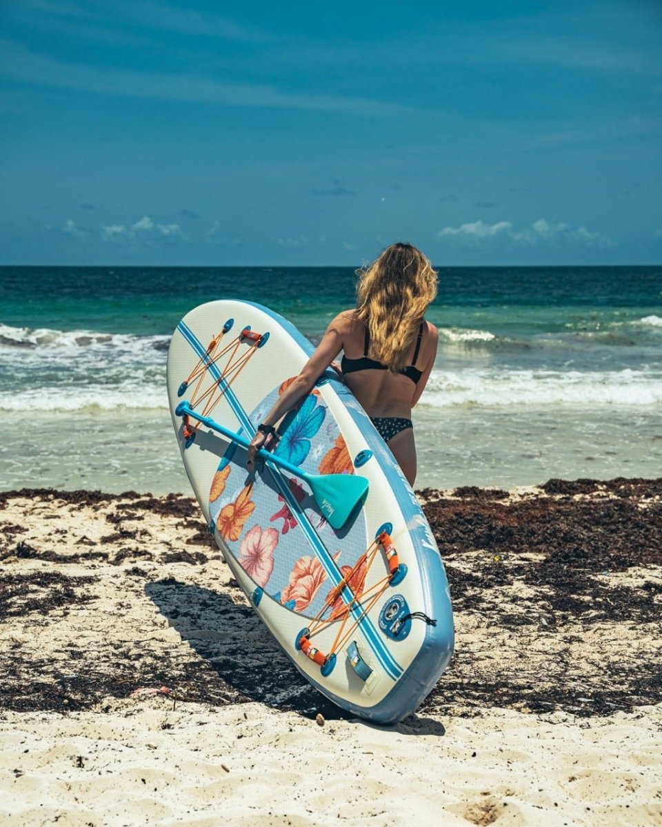Hana Bleu: Paddleboard Gonflable 10'6" Haut de Gamme Édition Kawela - Quebec SUP