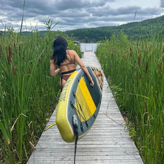 Peyto Golden 10 (2024): Paddleboard Gonflable 10 Pieds All-Around Haut de Gamme - Quebec SUP