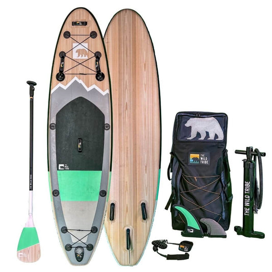 Peyto Seafoam 10 (2024) : Paddleboard Gonflable 10 Pieds All-Around Haut de Gamme - Quebec SUP