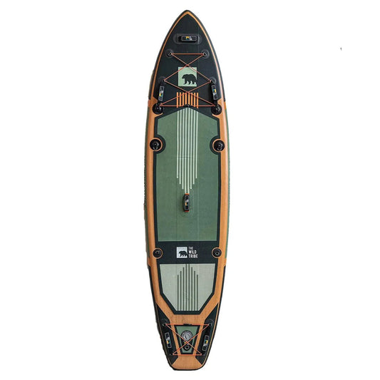 Sequoia 11' Vert: Paddleboard Gonflable 11 Pieds Haut de Gamme Avec Grande Capacité de Poids (2024) - Quebec SUP