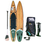 Spruce 12'6" Verte: Paddleboard Gonflable 12'6" Touring Haut de Gamme - Quebec SUP