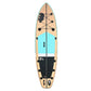 Tahoe 9'10 Bleu (2023): Paddleboard Gonflable 9'10" NanoTech Haut de Gamme - Quebec SUP