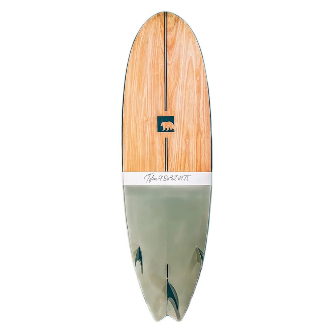 Tofino 9'8: Paddleboard Rigide 9'8" stabilité et agilité avec Stringers - Quebec SUP