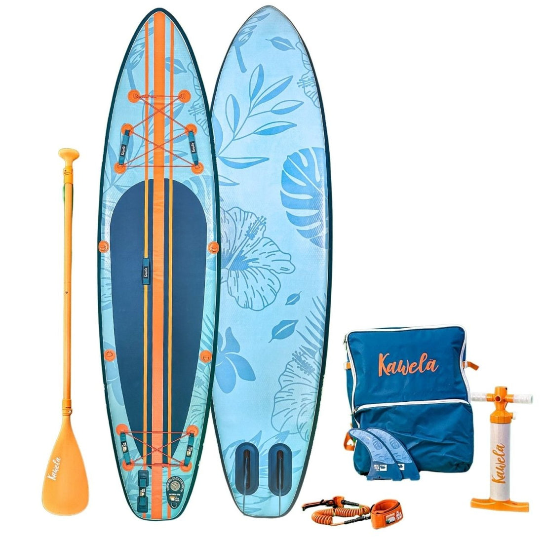 Waikiki Bleue: Paddleboard Gonflable 10'6" Haut de Gamme - Quebec SUP