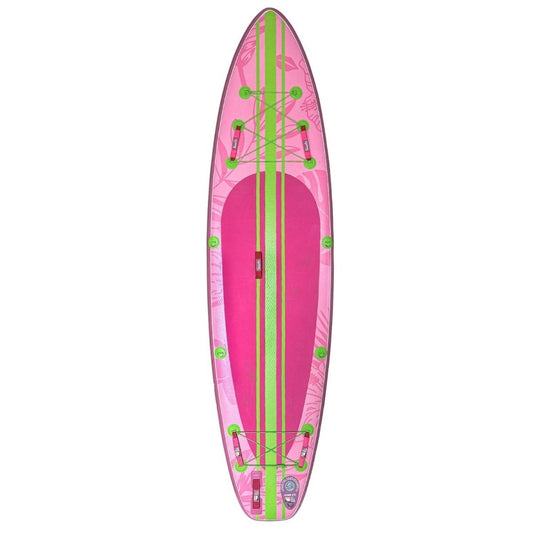 Waikiki Rose: Paddleboard Gonflable 10'6" Haut de Gamme - Quebec SUP