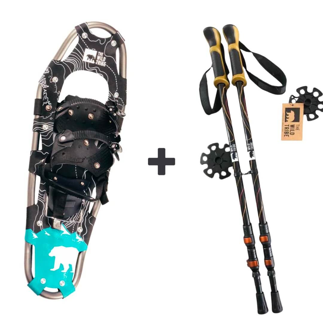 Kit Exploration Hivernale : Raquette Robson & Bâtons de marche Ascent - Quebec SUP
